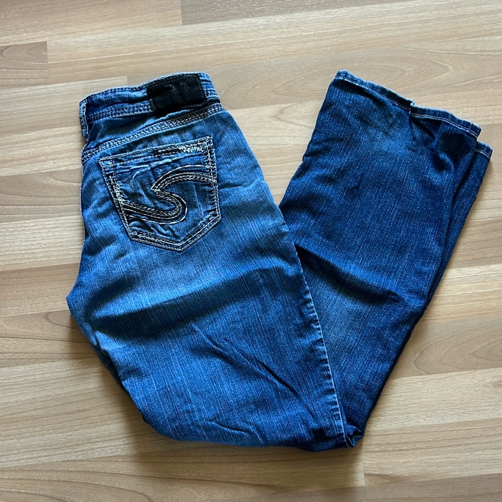 Silver Aiko Bootcut Jean 27x31